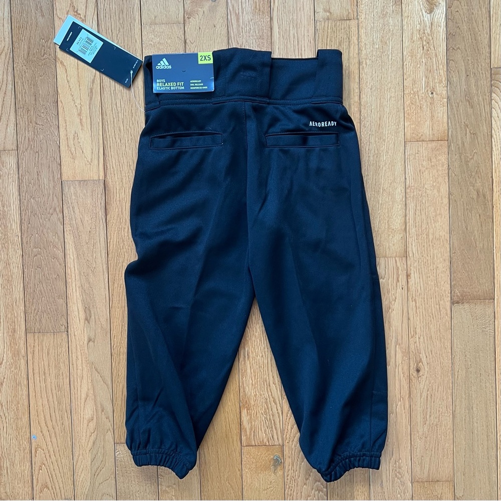 adidas Baseball Pants Black Kids AEROREADY
